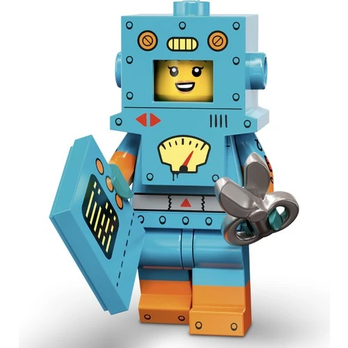 LEGO Minifigures 71034 Series 23 : 6.Cardboard Robot ürün görseli 1