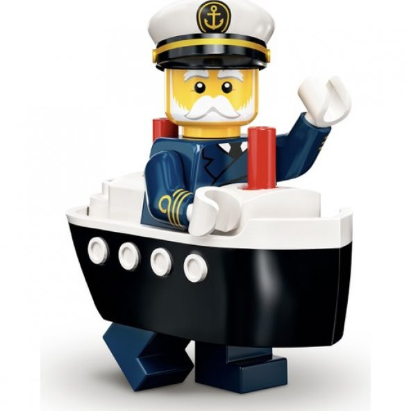 LEGO Minifigures 71034 Series 23 : 10.Ferry Captain ürün görseli 1