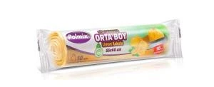 Omnipazar Polmix Büzgülü 55x60 cm Limon Kokulu Orta Boy Çöp Torbası 10x30 Rulo 300 Adet ürün görseli 1