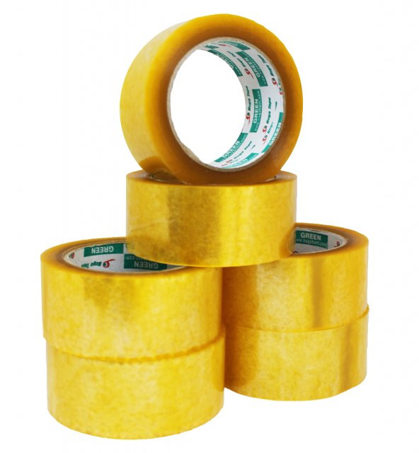 Nuga 6 Lı Şeffaf Koli Bandı 45 Mm -100 Metre Akrilik (6 Adet) ürün görseli 1