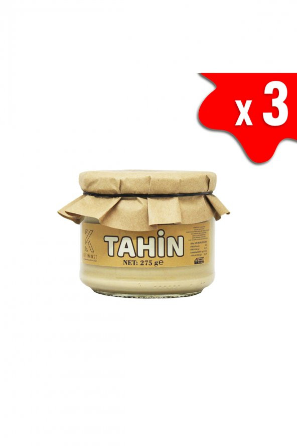 LOÇOKO 825 Gram Şekersiz, Katkısız, Vegan, Doğal Tahin (825 Gram) ürün görseli 1