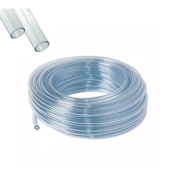 Aquamar Şeffaf Otomotiv Sanayi Hortumu 8x13 mm 100 mt ürün görseli 1
