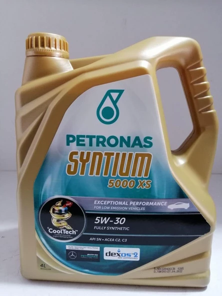 Petronas Syntium 5000 XS 5W-30 4 lt Motor Yağı - 2023 ürün görseli 1