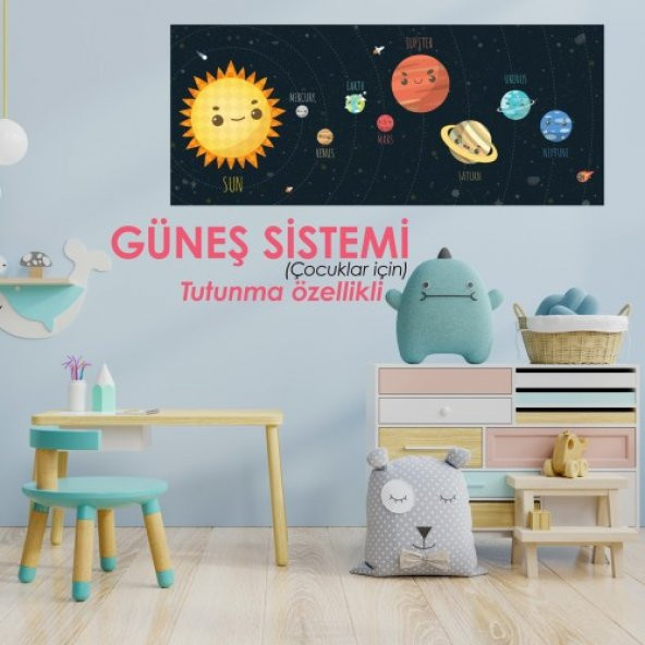 Güneş Sistemi - Yapışkansız Tutunan Akıllı Kağıt ürün görseli 1