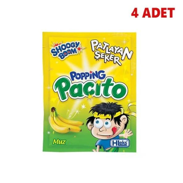 Hleks Popios Pat layan Şeker Muzlu (4 Adet) ürün görseli 1