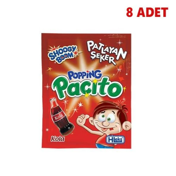 Hleks Popios Pat layan Şeker Kolalı (8 Adet) ürün görseli 1