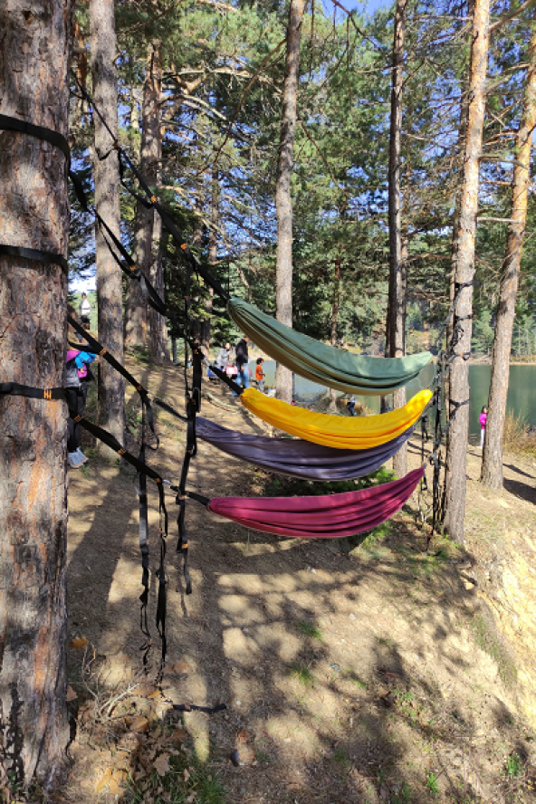Naturecamp Ennu Sarı Kamp Hamak - Resim 4