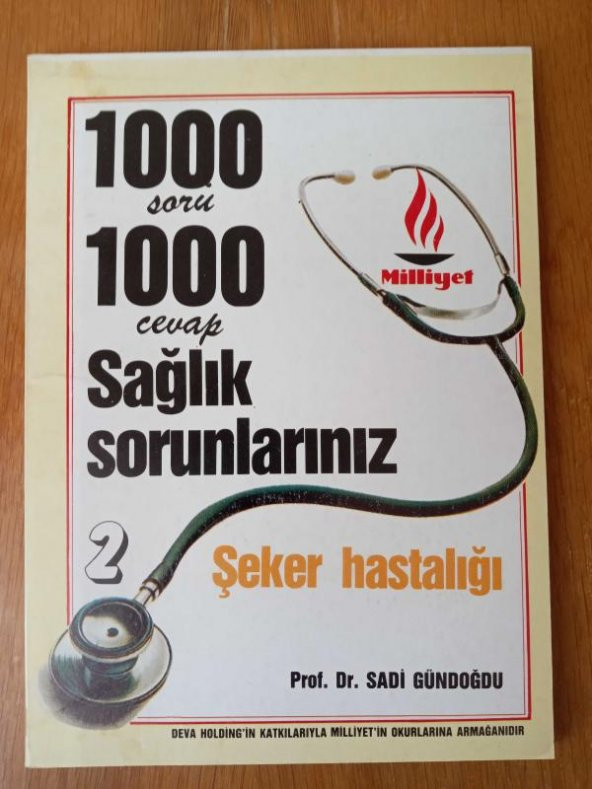 1000 soru  1000  cevap  Sağlık Sorunlarınız   - 2   /     ŞEKER HASTALIĞI ürün görseli 1