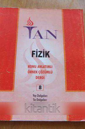 FİZİK  KONU ANLATIMLI ÖRNEK ÇÖZÜMLÜ DERGİ Sayı: 8  *  YAY DALGALARI - SU DALGALARI - SU DALGALARINDA GİRİŞİM- IŞIK TEORİLERİ ürün görseli 1