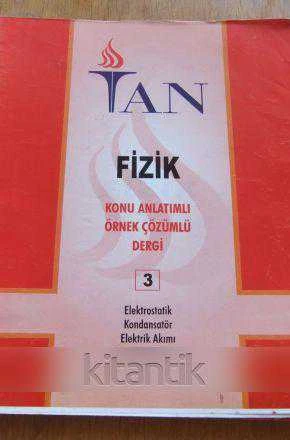 FİZİK  KONU ANLATIMLI ÖRNEK ÇÖZÜMLÜ DERGİ Sayı: 3  *  ELEKTROSTATİK - KONDANSATÖR- ELEKTRİK AKIMI- LAMBALI DEVRELER ürün görseli 1