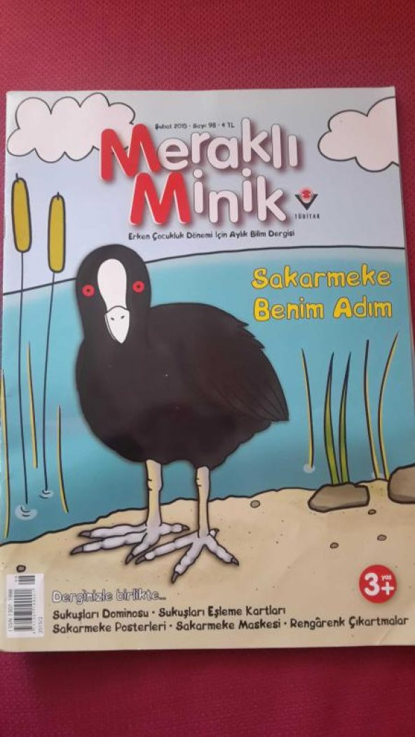MERAKLI MİNİK / ERKEN ÇOCUKLUK DÖNEMİ İÇİN AYLIK BİLİM DERGİSİ /  ŞUBAT  2015 * SAYI: 98 ürün görseli 1