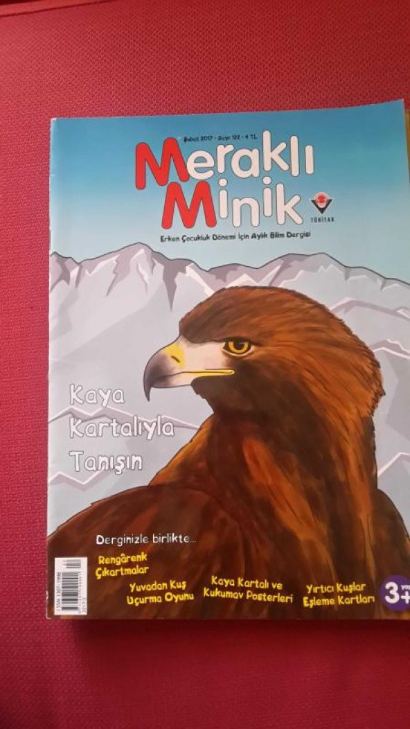 MERAKLI MİNİK / ERKEN ÇOCUKLUK DÖNEMİ İÇİN AYLIK BİLİM DERGİSİ / NİSAN 2017 * SAYI: 122 ürün görseli 1
