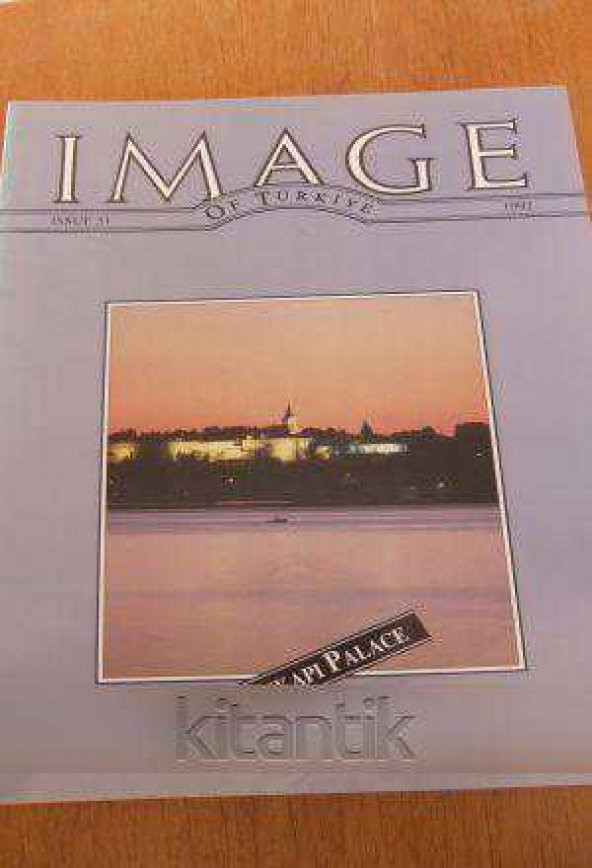 IMAGE  OF TÜRKİYE  * ISSUE  51 *  1992  /  THE TOPKAPI  PALACE ürün görseli 1