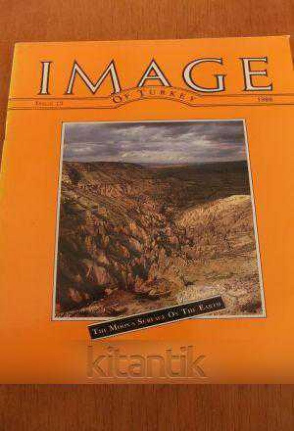 IMAGE  OF TÜRKİYE  * ISSUE  13  *  1988  /   THE MOON'S SURFACE ON THE EARTH ürün görseli 1