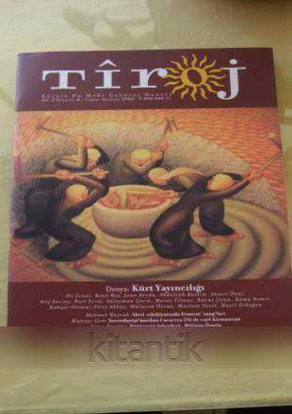 TİROJ - Kovara Du Mehî Çandeyî Hunerî * Sayı: 8/  Mayıs-Haziran 2004  *  KÜRT YAYINCILIĞI ürün görseli 1