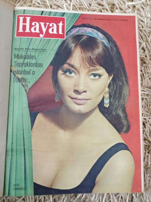 HAYAT HAFTALIK MECMUA 1966   /    Sayı: 17 ( 21  NİSAN  1966 ) SAYI: 34    ( 18  AĞUSTOS  1966  )   SIRALI  18   Mecmua  * TÜM EKLERİ İÇLERİNDEDİR. ürün görseli 1