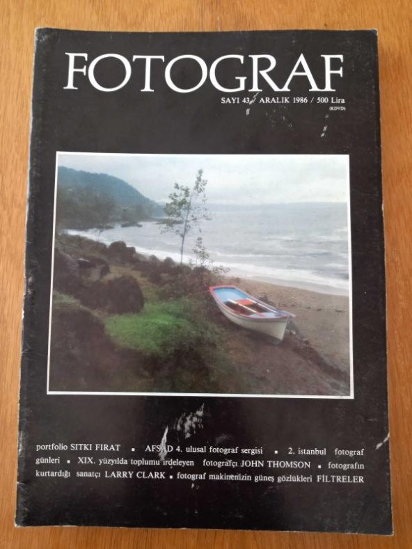 FOTOGRAF  Sayı: 43  /  ARALIK  1986 ürün görseli 1