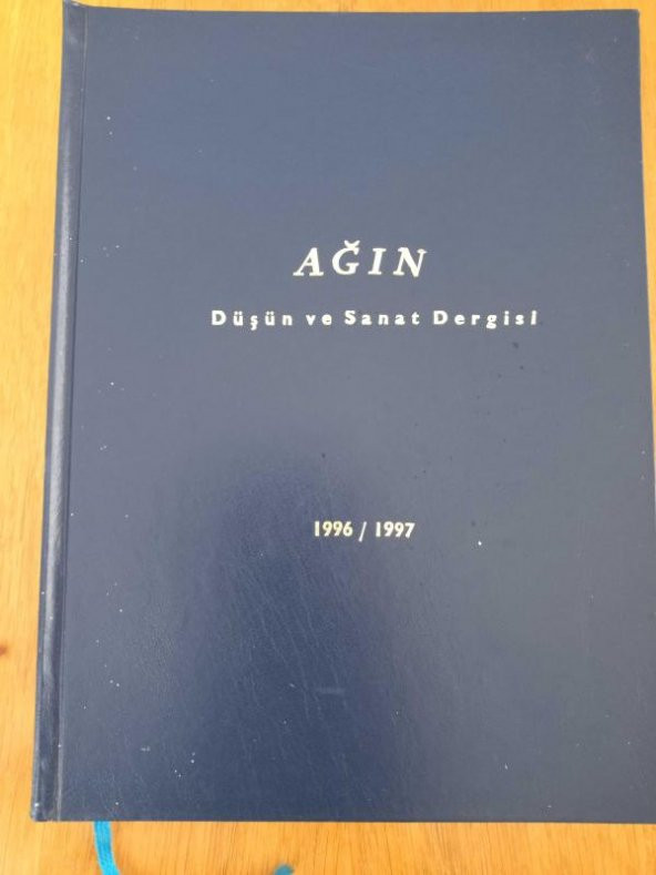 AĞIN Düşün ve Sanat Dergisi * Ayda bir yayınlanır. OCAK-ŞUBAT   1996 SAYI:53-54 'den BAŞLAYARAK SIRALI OLARAK  KASIM-ARALIK 1997 SAYI: 75-76   DAHİL ürün görseli 1
