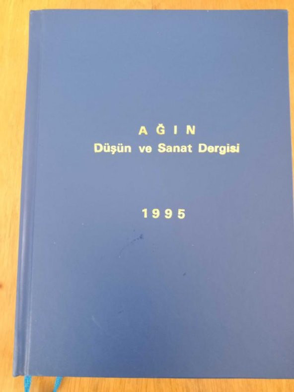 AĞIN Düşün ve Sanat Dergisi * Ayda bir yayınlanır. OCAK-ŞUBAT   1995 SAYI:41-42 'den BAŞLAYARAK SIRALI OLARAK  KASIM-ARALIK 1995 SAYI:52   DAHİL ürün görseli 1