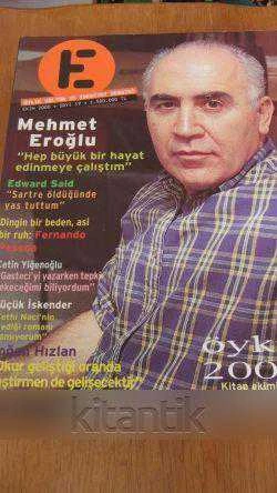 E  Aylık Kültür ve Edebiyat Dergisi  Sayı:19 * EKİM 2000 ürün görseli 1