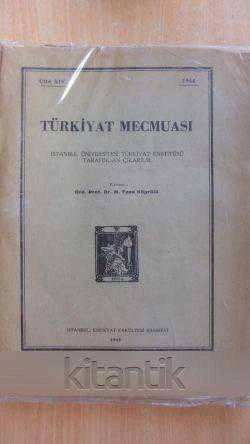 TÜRKİYAT MECMUASI  Cild: XIV  /  1964 ürün görseli 1