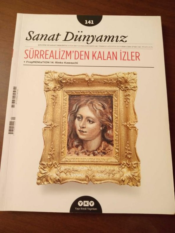 SANAT DÜNYAMIZ  * Kültür ve Sanat Dergisi * Sayı: 141 * Temmuz-Ağustos 2014  /  SÜRREALİZM'DEN KALAN İZLER ürün görseli 1