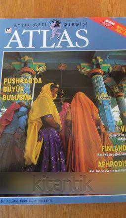 ATLAS   Aylık Gezi Dergisi   Sayı: 5 / Ağustos  1993  /  PUSHKAR'DA BÜYÜK BULUŞMA * GÜNEYDOĞU'YA SARI YOLCULUK ürün görseli 1