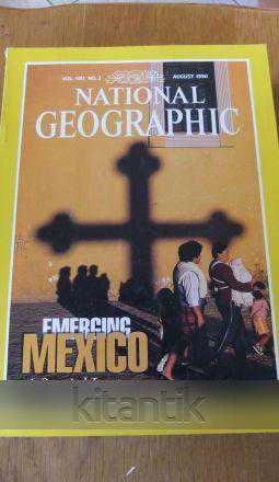 NATIONAL  GEOGRAPHIC  * VOL.190, NO. 2  * AUGUST  1996  / EMERGING  MEXICO  A  SPECIAL ISSUE ürün görseli 1