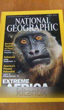 NATIONAL  GEOGRAPHIC  *  MARCH   2001  /  EXTREME  AFRICA ürün görseli 1