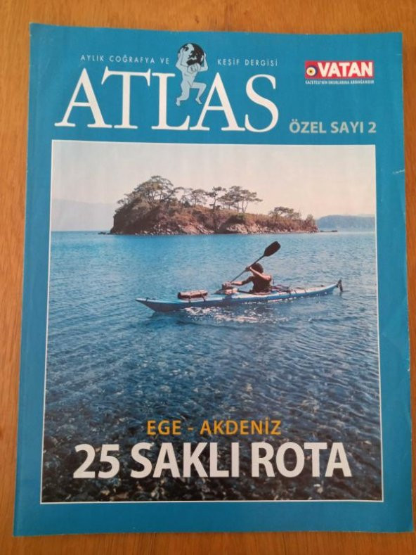 ATLAS  Özel Sayı: 2   *  EGE - AKDENİZ  25 SAKLI ROTA ürün görseli 1