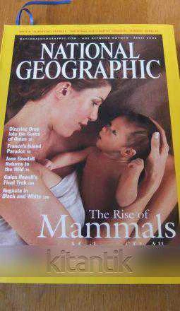 NATIONAL  GEOGRAPHIC  *  APRIL  2003  / The Rise of  MAMMALS  Mothers of Us All ürün görseli 1