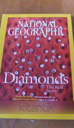 NATIONAL  GEOGRAPHIC  *  MARCH   2002  /  DIAMONDS The Real Story ürün görseli 1