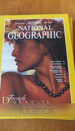 NATIONAL  GEOGRAPHIC  * VOL.191, NO. 6  * JUNE   1997  /  French  POLYNESIA ürün görseli 1