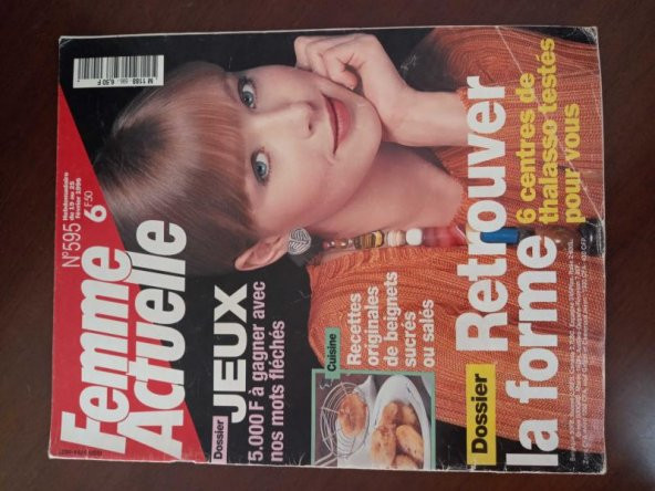 Femme  Actuelle  *   No: 595  *  fevrier  1996 ürün görseli 1