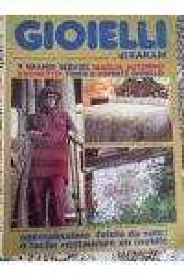 GIOIELLI  DI  RAKAM  Mensile di moda e lavori femmilini  * OTTOBRE  1976 /   4 GRANDI SERVIZI: MAGLIA AUTUNNO *  UNCINETTO: TENDE E COPERTE GIOIELLO ürün görseli 1