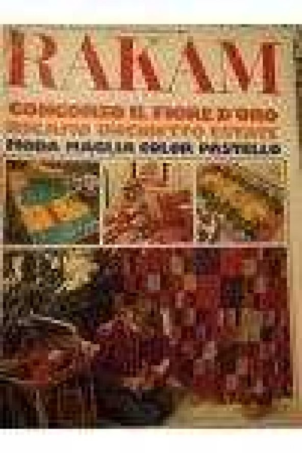 RAKAM Mensile di moda e lavori femmilini  PRATİK EL İŞLERİ  AYLIK İTALYAN KADIN MODA DERGİ * GIUGNO  1975 / CONCORSO IL FIORED'ORO * MODA MAGLIA COLOR ürün görseli 1