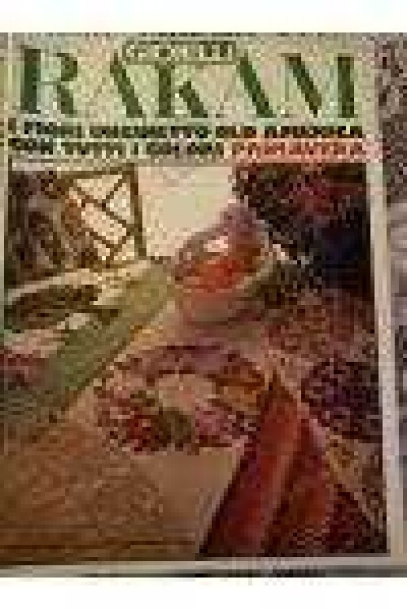 GIOIELLI  RAKAM Mensile di moda e lavori femmilini * PRATİK EL İŞLERİ * AYLIK İTALYAN KADIN MODA DERGİSİ   * MARZO  1975 * N: 8 ürün görseli 1