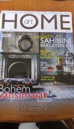 HOME  art  * EKİM 2008 /10   -  Bohem Yansımalar / Galata'da Sahibini bekleyen Ev / Bodrum'da  400 yıllık kulede yaşam ürün görseli 1