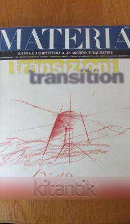 MATERIA   / RIVISTA D'ARCHITETTURA * AN ARCHITECTURAL REVIEW  Sayı:  21 * 1996 ürün görseli 1