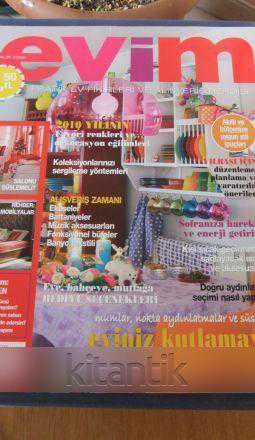 EVİM  Ev Fikirleri ve Alışveriş Dergisi - Aralık 2009 ürün görseli 1