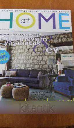 HOME art *  Ağustos  2009/08   * Dört Mevsim Yaşanacak Ev  / Renk Paylaması ürün görseli 1