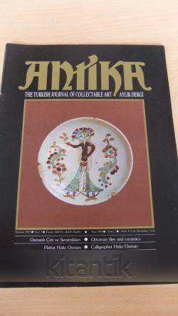 ANTİKA  Aylık Dergi *Sayı: 3 * Haziran  1985 * THE TURKISH  JOURNAL OF COLLECTABLE ART ürün görseli 1