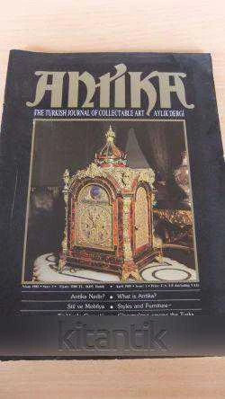 ANTİKA  Aylık Dergi *Sayı: 1 * Nisan 1985 * THE TURKISH  JOURNAL OF COLLECTABLE ART ürün görseli 1