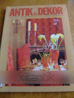 ANTİK  &  DEKOR  Antika,Dekorasyon ve Sanat Dergisi * Sayı: 61 *  2000 / 06 ürün görseli 1