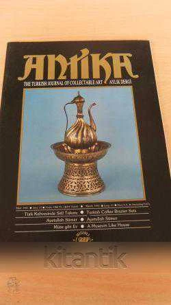 ANTİKA  Aylık Dergi *Sayı: 12 * Mart 1986 * THE TURKISH  JOURNAL OF COLLECTABLE ART ürün görseli 1