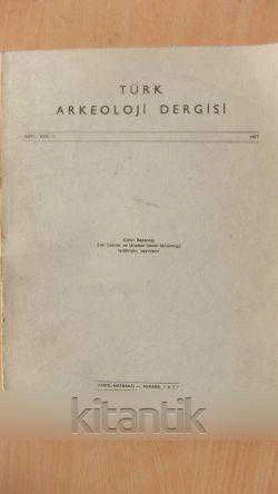 TÜRK ARKEOLOJİ DERGİSİ  Sayı: XXIV  *  1977 ürün görseli 1