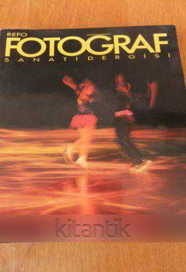 REFO FOTOĞRAF SANATI DERGİSİ   Sayı: 13 * ŞUBAT  1990 ürün görseli 1