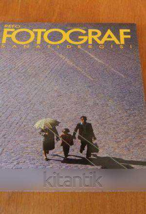 REFO FOTOĞRAF SANATI DERGİSİ   Sayı: 16 * AĞUSTOS1990 ürün görseli 1