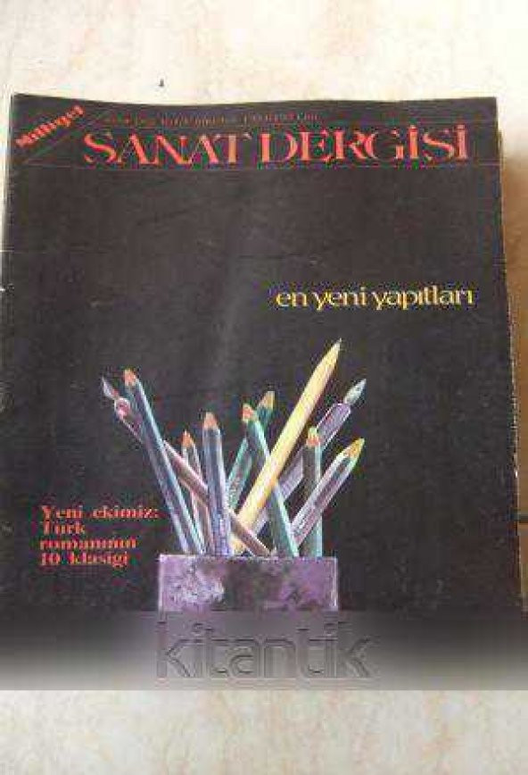 MİLLİYET SANAT DERGİSİ / Yeni Dizi: 101 /  1 AĞUSTOS1984  *  EN YENİ YAPITLARI ürün görseli 1