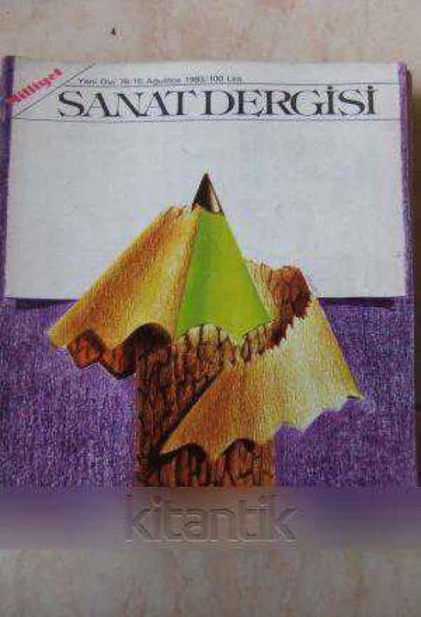 MİLLİYET SANAT DERGİSİ / Yeni Dizi: 78 /  15  AĞUSTOS 1983  * ürün görseli 1